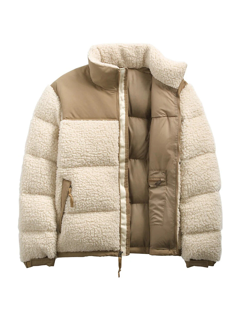 The North Face Cream Sherpa 1996 Nuptse Jacket