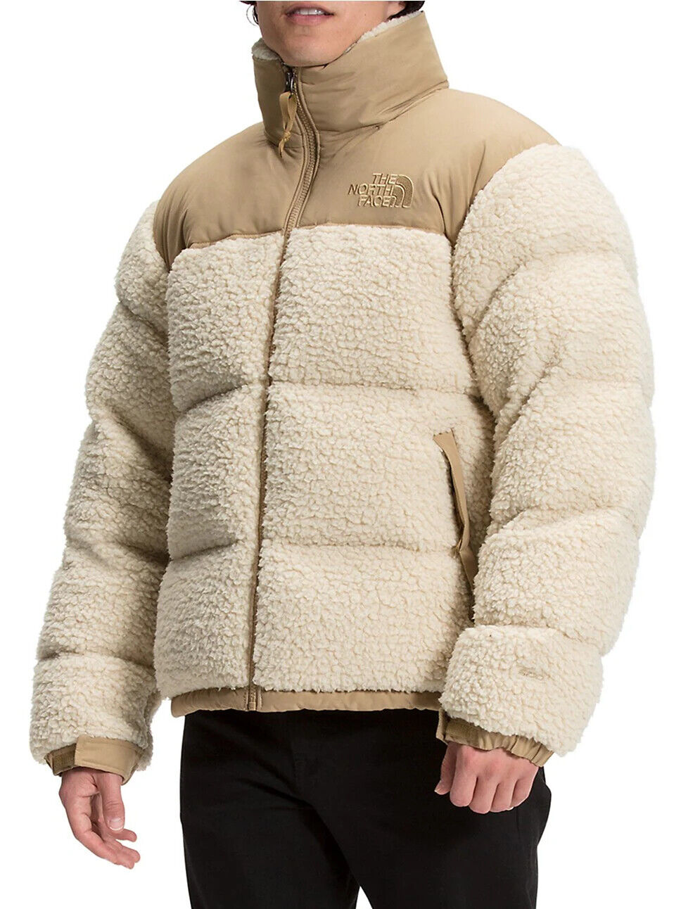 The North Face Cream Sherpa 1996 Nuptse Jacket