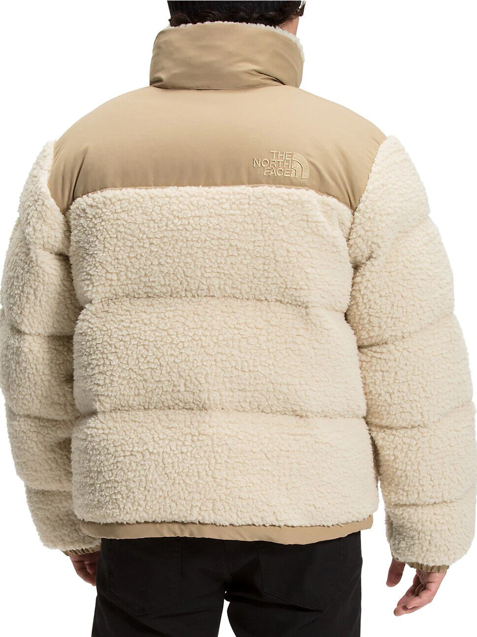 The North Face Cream Sherpa 1996 Nuptse Jacket